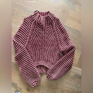 Free people Women's Ribbed Knit Sweater